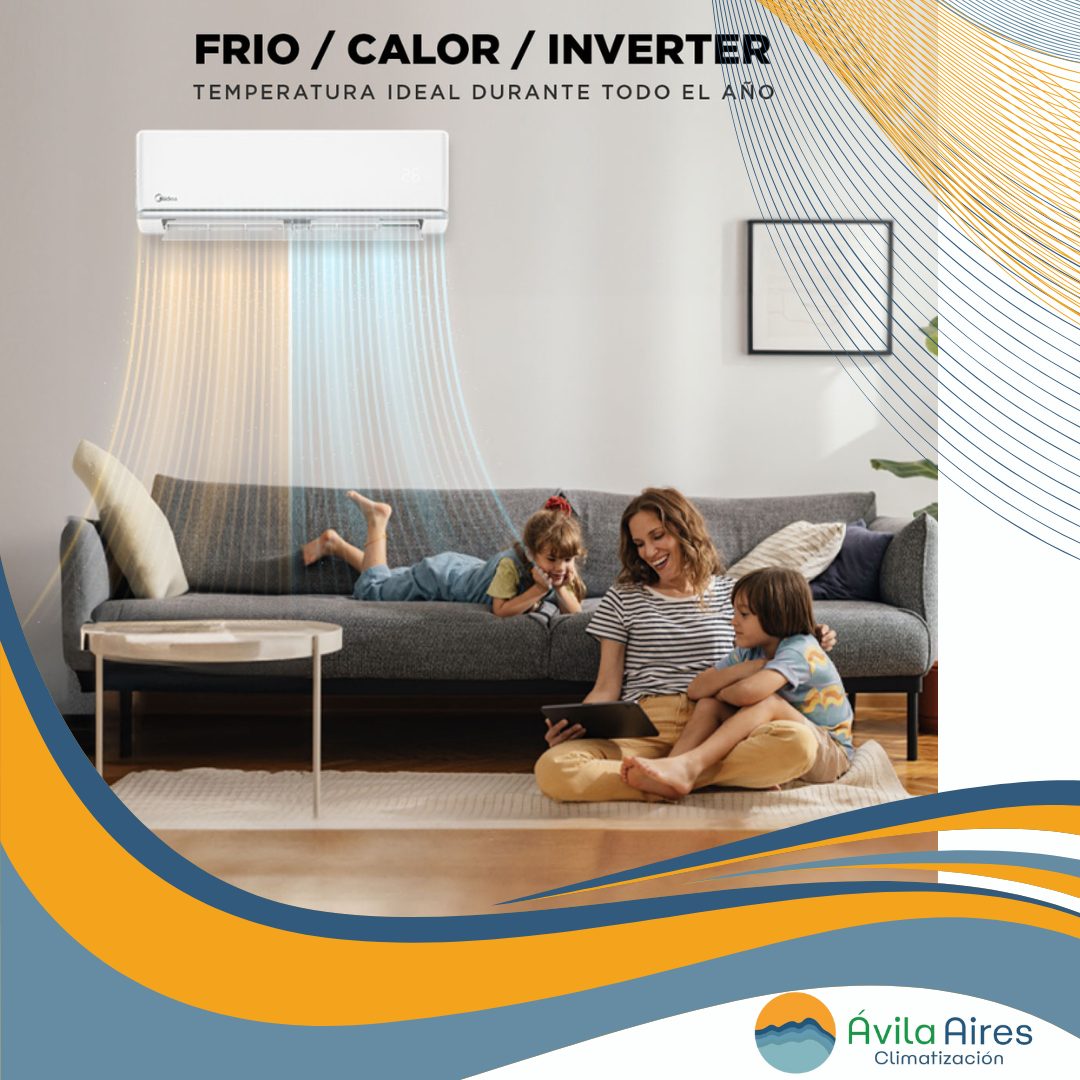 Aire Acondicionado Split Muro Inverter Midea Xtra Gas R-32